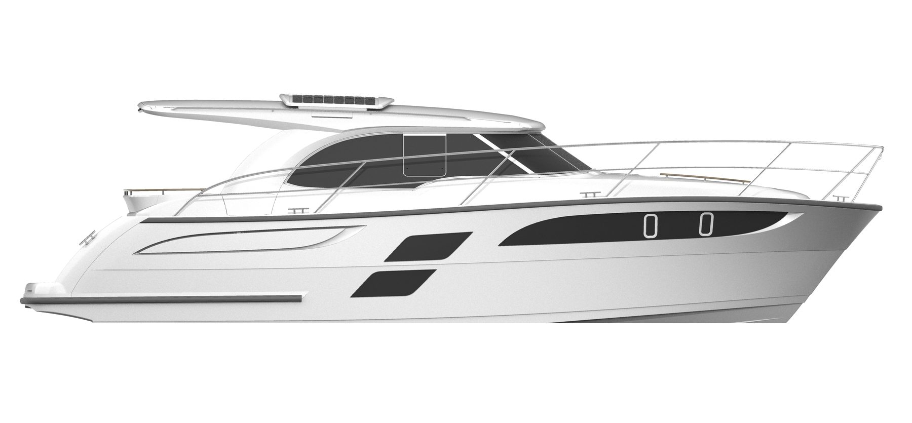 Marex 360 Cabriolet Cruiser layout drawing