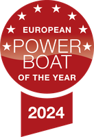 European Powerboat of the Year 2024 winner badge