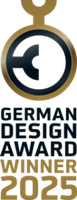 German Design Award 2025 winner badge